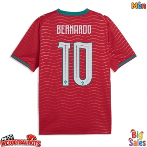 Portugal Bernardo Silva #10 Replica Home Stadium Shirt World Cup 2026 Short Sleeve